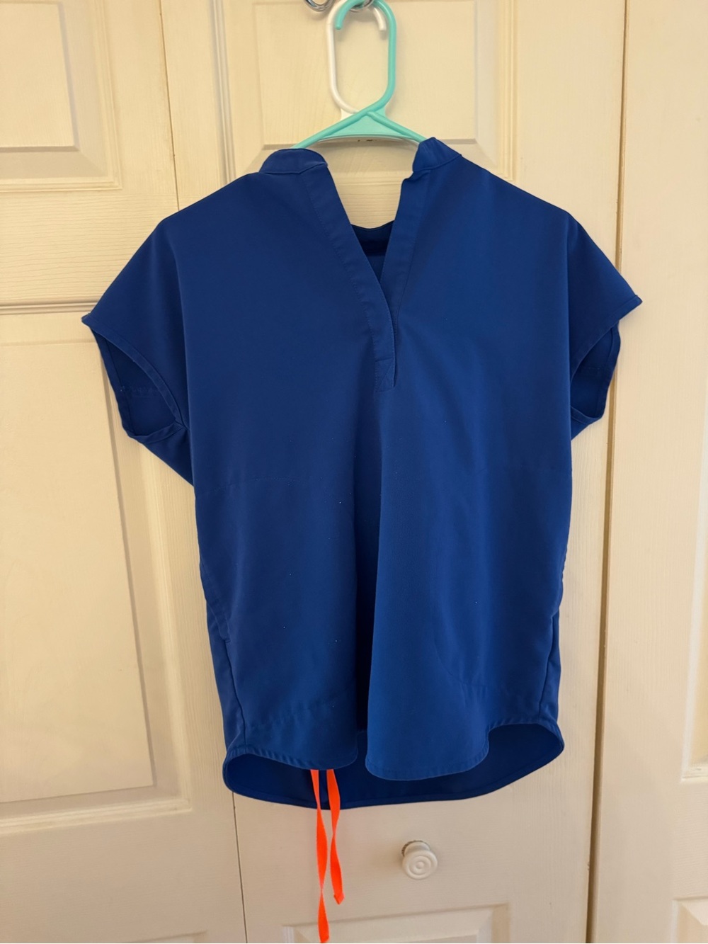 Figs Dark royal blue scrub set